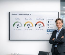 RCP: относительная позиция по издержкам