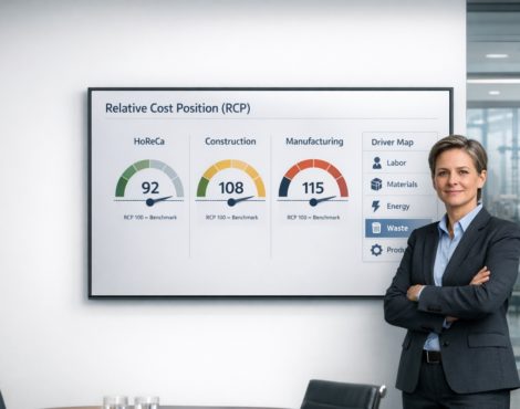 RCP: относительная позиция по издержкам