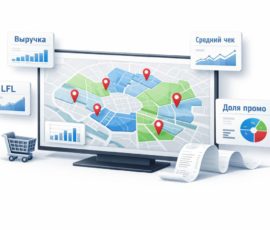 Анализ выручки в розничной торговле